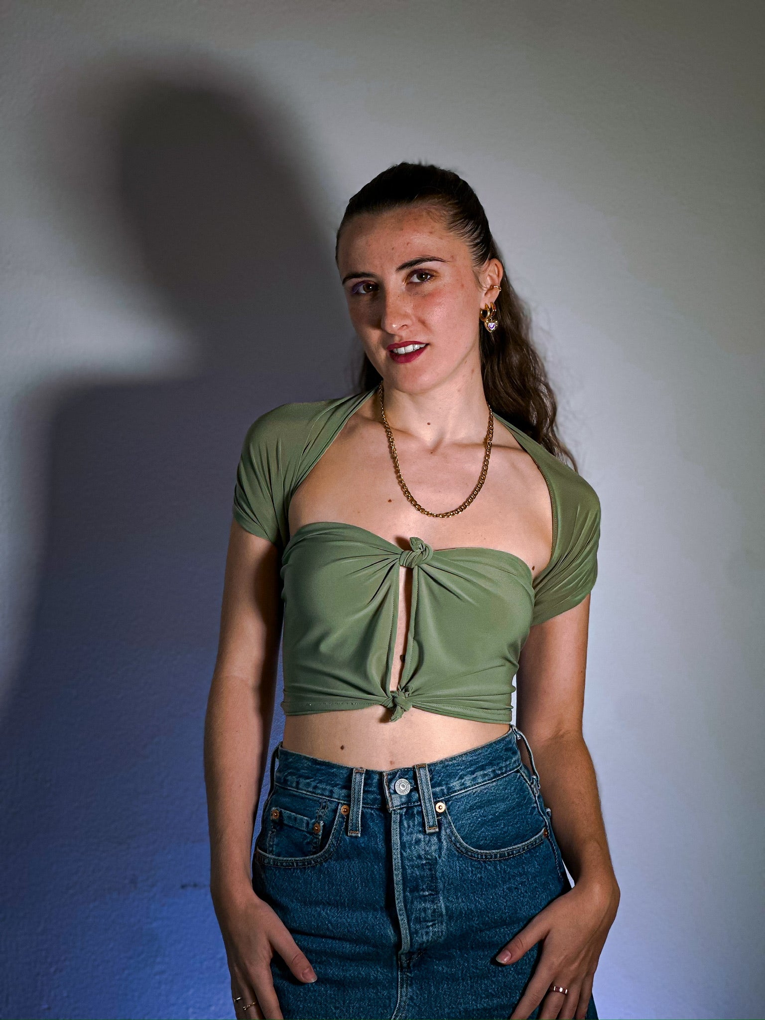 TLip Kaki Fall Bandeau